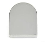 Pumixiy Cerniera per mobili da costruzione con tampone di smorzamento per porte idrauliche in metallo per armadi da cucina in metallo a testa rotonda mini stile Plus vetro plastica (grande)