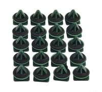 Pumixiy Clip di fissaggio per modanatura battitacco compatibile con MX5 CX7, clip per rivestimento minigonna laterale, clip di fissaggio per sottocarro, chiusura per minigonna laterale, 20 pezzi in