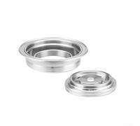 Pumixiy Convertitore cialde per caffè YN01 e UE2401, adattatore riutilizzabile in acciaio inox con filtro integrato, non necessita di cialde monouso (UE2401 (80 ml))