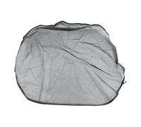 Pumixiy Copertura antipioggia con coulisse per - Rete a maglia fine per secchi di raccolta dell'acqua, mantiene detriti e fuori, confezione da 2 (160 cm)