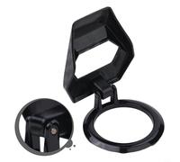 Pumixiy Copertura per interruttore di avviamento/arresto del motore, finitura in fibra di carbonio, accessorio di protezione per pulsante auto, decorazione interna in lega di zinco con