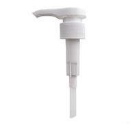 Pumixiy Dispenser per sciroppo di caffè per bottiglie di javy da 177,4 ml, set di 5 pompe per sciroppo, dose singola precisa per pressa, niente più cucchiai dosatori (bianco)