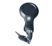 Pumixiy Display LCD, per bici elettrica e scooter, tachimetro 36 V 48 V 52 V 60 V 72 V, con blocco chiave, cavo da 170 cm, pannello di controllo ABS a 5 pin, nero (C)
