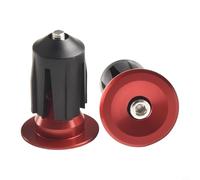 Pumixiy Estremità del manubrio in lega di alluminio per manubrio da 22-24 mm per manubrio di bici, tappi per manopole in nero, arancione, oro, rosso, argento, rosa, verde, blu, viola