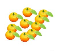 Pumixiy Frutta artificiale arancione decorativa per la casa e il giardino, frutta finta realistica per cucina, sala da pranzo, vetrina, fotogr