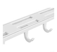 Pumixiy Gancio espandibile salvaspazio per cucina, appendiabiti estraibile sotto armadietto, senza lasciare tracce, ganci adesivi per tazze e cucchiai