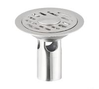 Pumixiy Griglia in acciaio inox resistente per scarico a pavimento, protezione per scarico del lavello della cucina e copertura del filtro dell'acqua del bagno, anti-intasamento dei capelli con