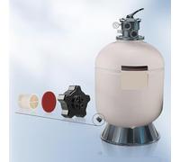 Pumixiy Hayward SX180LA - Kit di ricambio per tappo di scarico del filtro della piscina, tappo di scarico in plastica resistente con guarnizione e schermo per una facile manutenzione del filtro