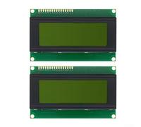 Pumixiy I2C Interfaccia Modulo LCD 2004A 20x4 Caratteri con Retroilluminazione Verde Potenziometro Regolabile Basso Consumo di Corrente Sotto 60mA per Affari e