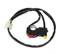 Pumixiy Interruttore di uccisione per moto ATV Dirt per bici Quad Pulsante di avviamento elettrico 7/8 "Manubrio On Off Interruttore Lato Destro Compatibilità