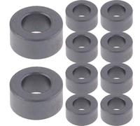 Pumixiy Kit di anelli con nucleo in ferrite per perline di soppressione e filtro interferenze RF in linee di segnale di alimentazione 10 pezzi (A)