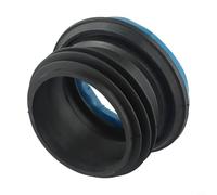 Pumixiy Kit di riparazione per flangia WC con flangia estesa in silicone per sostituzione anello cerato, guarnizione ermetica per acqua e gas, per montaggio a pavimento, bagno e (blu)