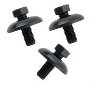 Pumixiy Kit hardware per lama tosaerba compatibile con AYP Craftsman Roper modello 532193003 193003 193003 3 pezzi Rotary 14457 bullone e rondella set da 3 pezzi 1-1/4" lungo 7/16"