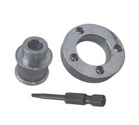 Pumixiy Levigatrice a nastro portatile di conversione per strumento di taglio 12 V 2522-20, kit adattatore senza fili da 3/8" x 13", attacco per levigatura in metallo