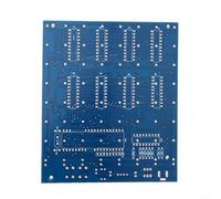 Pumixiy Luce 3D per Cubo Circuito Kit per 8x8x8 per Cube, LED Blu Elettronica FAI DA TE con PCB FR4, per Saldatura Pad Rivestiti in Stagno, Effetti Rotanti Multi-Forma