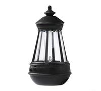 Pumixiy Luci solari da appendere per esterni, lanterna a LED ad energia solare per luci notturne da giardino e lampada solare impermeabile, decorazione da giardino a energia solare (A)