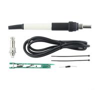 Pumixiy Maniglia di saldatura di conversione da 907 a T12 per STM32 e saldatori digitali, kit maniglia di ricambio T12, design leggero ed ergonomico per (bianco)