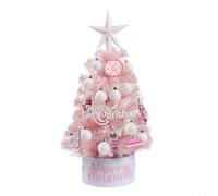 Pumixiy Mini albero di Natale da scrivania, 60 cm, con filo luminoso, ornamento per feste in casa, decorazione fai da te (1#)