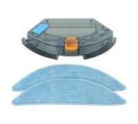 Pumixiy Modulo di ricambio per serbatoio dell'acqua Tesvor Robot Aspirapolvere, con 2 panni mocio compatibile per modelli X500, X500PRO, M1 S6 S4, grande capacità