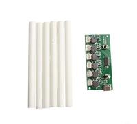Pumixiy Modulo umidificatore a sei spray per creatore di nebbia di tipo C, scheda di controllo di atomizzazione DC5V per lo sviluppo di umidificatori elettronici, 108 KFR-4 basato su PCB