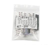 Pumixiy Mount Zener Diode Collection LL34 - Diodi regolatori di tensione da 0,5 W con gamma da 2 V a 39 V per progetti elettronici compatti