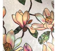 Pumixiy Pellicola per decorazione di casa e giardino: protezione UV e privacy per una facile installazione per soggiorno, bagno (43 cm x 500 cm)