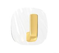 Pumixiy Piccolo gancio leggero di lusso per uso interno ed esterno, perforatore, montaggio a parete trasparente, capacità 2 kg per gancio, adatto per specchi, vetro, metallo, legno, piastrelle, no