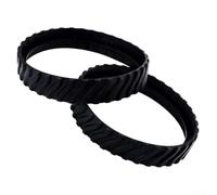 Pumixiy Pista ruota di ricambio per aspirapolvere per piscina, binari in gomma compatibile con Zodiac MX8 MX6, nero durevole per pezzo di ricambio per la pulizia della piscina