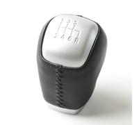 Pumixiy Pomello del cambio per Range Rover Evoque 11-18 | cambio manuale in pelle | 6 marce di ricambio interno maniglia del cambio in nero compatibile con