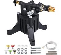 Pumixiy Pompa di ricambio resistente per idropulitrice 3400 PSI 2,5 GPM 7/8 pollici albero compatibile con RY80930 RY802700A PS80944 HU80709 580.752960 lunga durata