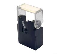 Pumixiy Puntina di ricambio per giradischi Audio Technica ATN120E/ATN130E, pennino di ricambio per fonografo per dischi in vinile, compatibile con cartuccia AT-120E ATN-140ML, nero