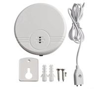 Pumixiy Rilevatore di acqua con sensore a immersione e livello dell'acqua da 135 dB, doppia modalità per la sicurezza domestica, cantina, bagno, lavanderia, cucina, garage A