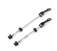 Pumixiy Road and For MTB - Set di spiedini a sgancio rapido per bicicletta, asse anteriore 100 mm e posteriore 135 mm, realizzati in resistente acciaio al cromo molibdeno con sicurezza Cam-Lock