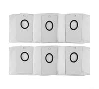 Pumixiy Sacchetti di ricambio per aspirapolvere Conga 9590 9990 AI 10090 AI Spin Ultra Power Home in tessuto non tessuto bianco, confezione da 6, accessori compatibili (confezione da 6)
