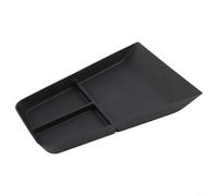 Pumixiy Scatola portaoggetti per auto per Byd Seal U Ev Dm-i dal 2023 al 2025 in TPE antiscivolo sotto la console centrale, vassoio organizer per interni auto, nero, 21,5 x 3,5 x 3 cm