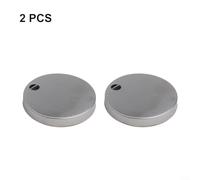 Pumixiy Set di 2 cerniere sottili in acciaio inox spazzolato per WC, 60 mm, accessorio decorativo per il bagno