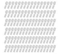 Pumixiy Set di etichette e materiali per cavi, fascette trasparenti impermeabili, scatola per marcatura per organizzazione resistente elettrica, cavi antincendio in plastica ABS (3020)