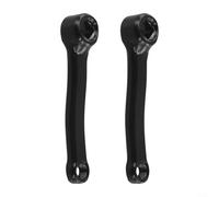 Pumixiy Set di pedivelle in ferro quadrato da 127 mm, per bici da ciclismo, con foro quadrato sinistro e destro, parti di ricambio per bici da ciclismo, con attacco a pedale con filettatura da 1/2-20