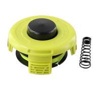 Pumixiy Set di ricambio per bobine di linea trimmer con molla di copertura compatibile per RAC118 1,2 mm String Trimmer Parti RLT3525S Accessori per taglierina erba nero giallo
