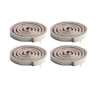 Pumixiy Striscia di tenuta in feltro Eva, 8 metri, a prova di umidità, isolamento termico, per prevenire le perdite, facile da installare, idrorepellente (4 pezzi)