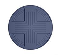 Pumixiy Tappetino antiscivolo in silicone resistente al calore per friggitrice ad aria Crispi FN101GY, 28 x 28 cm, accessorio da cucina per protezione elettrodomestici e cottura (blu)