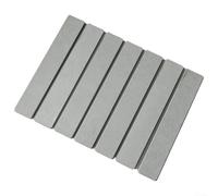 Pumixiy Tappetino scolapiatti in terra di diatomee, 40 x 30 cm, pieghevole, assorbente, per piano di lavoro, resistente al calore e multiuso (grigio)