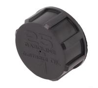 Pumixiy Tappo di ricambio manuale per serbatoio carburante, parte di ricambio 51049-2057 per modelli TD18 TD24 TD33 TD40 TD48 TF22 TG18 TG20 TG24 TG33 TH26 in plastica nera 5 x 2,4 cm