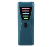 Pumixiy Tester EMF per campi elettrici, rilevatore di radiazioni elettromagnetiche compatto con alta sensibilità, misuratore di campi elettromagnetici nucleari portatile, frequenza 50/60, ABS (verde)