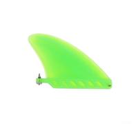Pumixiy verde, pinne da surf per tavola lunga Air SUPs, pinna centrale morbida con vite, 18,7 x 14,2 cm, compatibile con Longboard standard Fin Box, uso River Running
