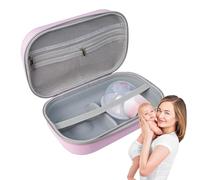 Pump Bag, Bottle Storage Organizer, 11.81x7.87x5.51 Inches, Wearable Pumping Container, Leakproof Inner Lining Pump for Travel, Work, Outdoor, Nursing, Women, Mother, Daycare, Car