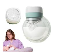 Pump Breastfeeding portatile, piccola pompa elettrica con 3 modalità e 9 livelli, 5,08 x 4,65 x 4,61 pollici Silent Baby Breast Pump for Women, Comfortable Nursing Pump for Breastfeeding