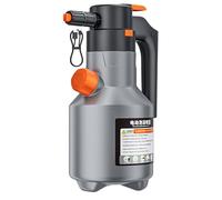 Pump Foam Sprayer - Rechargeable Long Handle, Electric Spray Bottle for Auto Cleaning, 2L Container with Adjustable Flow, Home Kitchens, Outdoor Tool for Garden Yard and Washing Gardening