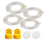 Pump in Style Tubing (due confezioni, 4 tubi) e 2 valvole e 2 membrane per Medela Pump in Style Advanced Breast Pump Released After Jul 2006. In confezione al dettaglio. Sostituire Medela Tubing, Medela membrane, and Medela; valvola in confezione al dettaglio.