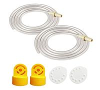 Pump in Style Tubing (due tubi), 2 valvole e 2 membrane per Medela Pump in Style Advanced Breast Pump Released After Jul 2006. Sostituire Medela Tubing, Medela membrane, and Medela; valvola in confezione al dettaglio.